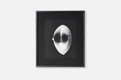Adam Fuss, Untitled (Mask) Photogram