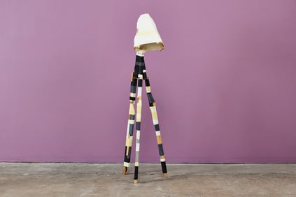 Anton Alvarez, 'The Thread Wrapping Machine Floor Lamp'