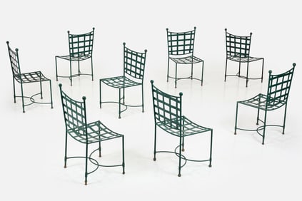 Mario Papperzini Style, 'Amalfi' Dining Chairs (8)