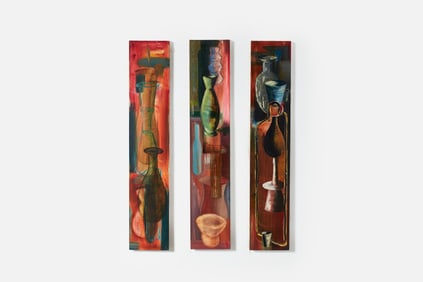 Pierre Picot, 'Vessel' Paintings (3)