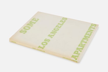 Ed Ruscha, 'Some Los Angeles Apartments'