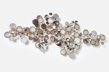 Curtis Jere, 'Raindrops' Wall Sculpture