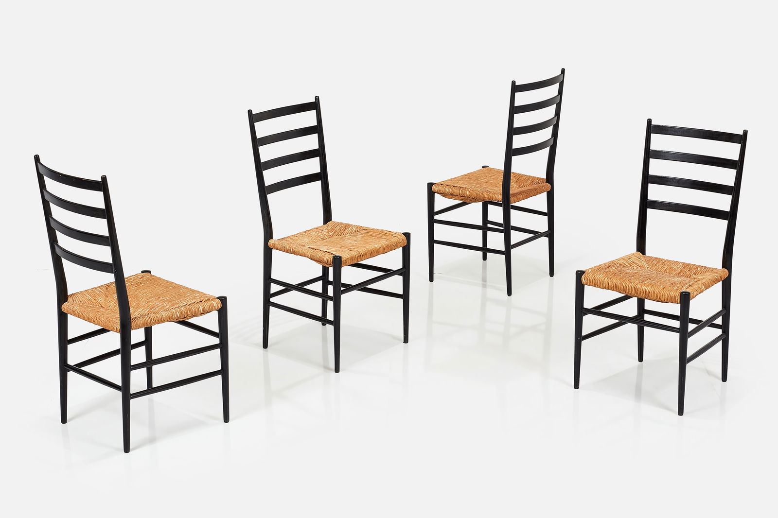 Gio Ponti Style, Dining Chairs (4) (1 of 12)