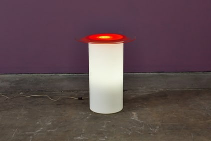 Peter Pelzer + Gianmaria Potenza, Illuminated Pedestal Table