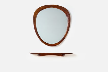 Victor di Novi, Sculptural Mirror + Shelf (2)