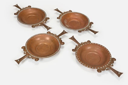 Mexican, Large Copper Trays (4)
