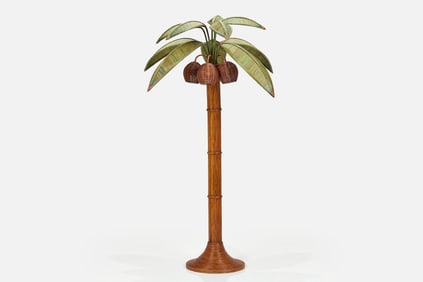 Mario Lopez Torres Style, Palm Tree Floor Lamp