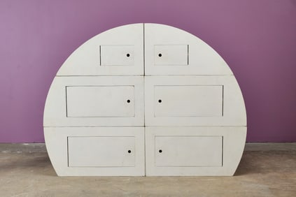 Charles G. White, 'The Circle Chair' Modular Cabinet (6)