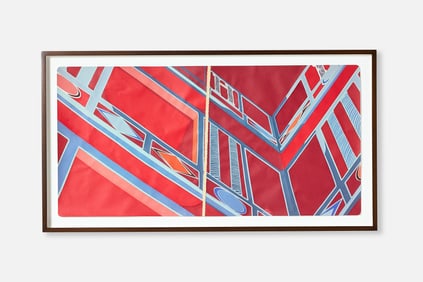 Francesa Gabbaini, 'Ups and Downs' Collage