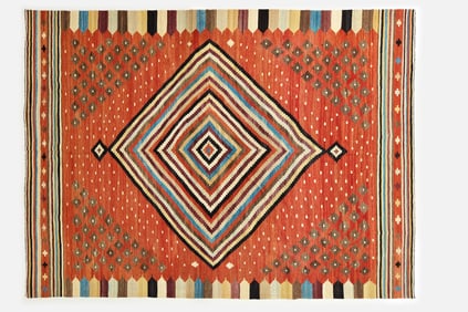 Modern, Large Kilim Rug