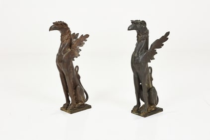 Neoclassical, Griffin Sculptures (2)
