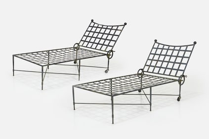 Mario Papperzini, 'Amalfi' Chaise Lounges (2)