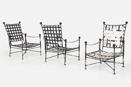 Mario Papperzini Style, 'Amalfi' Lounge Chairs (3)