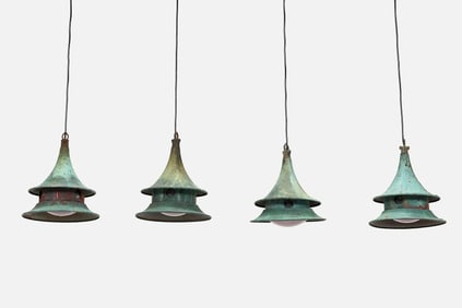 Frank Nightingale, Outdoor Pendant Lamps (4)