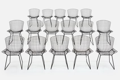 Harry Bertoia, Dining Chairs (16)