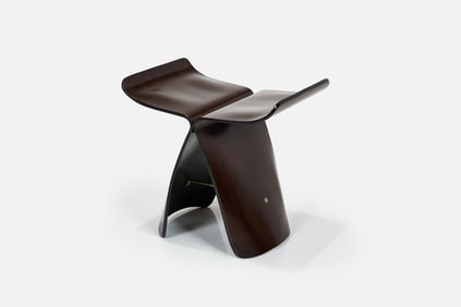 Sori Yanagi (Attrib.), 'Butterfly' Stool