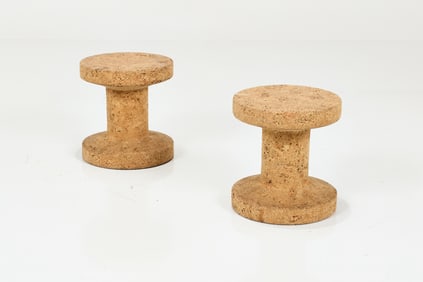 Jasper Morrison, 'Cork Family' Stools (2)