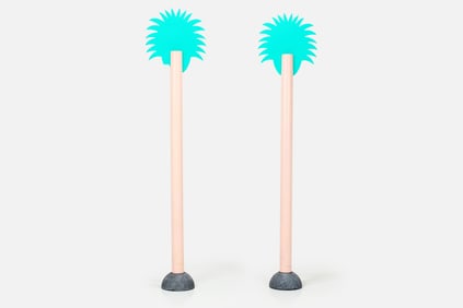 Postmodern, Tall Palm Tree Sculptures (2)