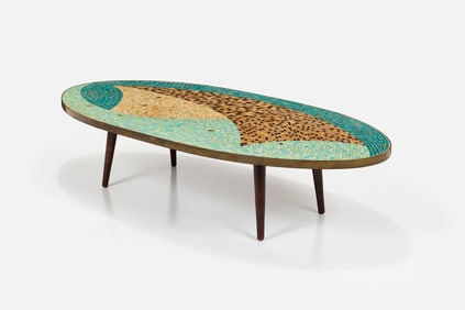 Modern, Mosaic Coffee Table