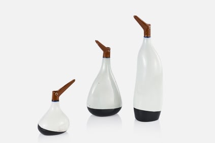 LaGardo Tackett, 'Sea Bird' Cruets (3)