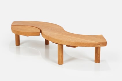Custom, Eye-Shaped Coffee Table