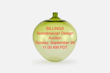 BILLINGS Scandinavian Design Auction