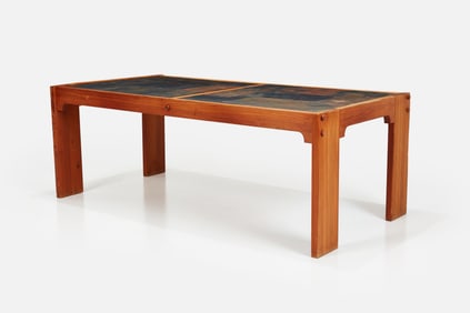 Danish, Tile-Top Dining Table