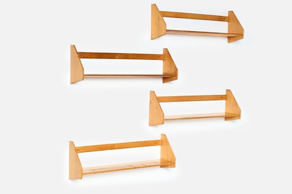 Hans J. Wegner, Wall-Mount Shelves (4)