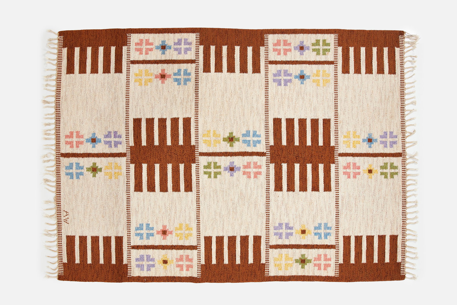 Alice Walleback, Flatweave Rug - 7 '7" x 5' 3" (1 of 8)