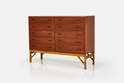 Borge Mogensen, Ten-Drawer Dresser