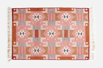 Ingegerd Silow, Flatweave Area Rug - 6' 6" x 4' 5"