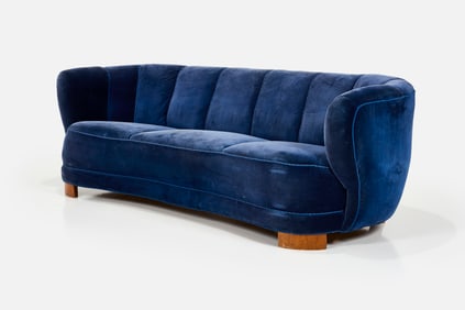 Danish, Three-Seat Sofa