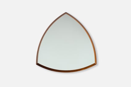Thomas Poss' Eferfolger, Triangular Wall Mirror