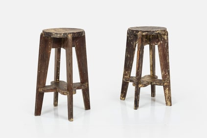 Pierre Jeanneret, Stools (2)