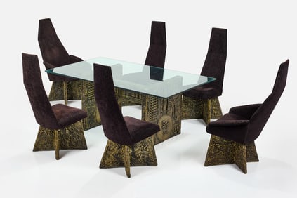 Adrian Pearsall, 'Goop' Dining Set (7)
