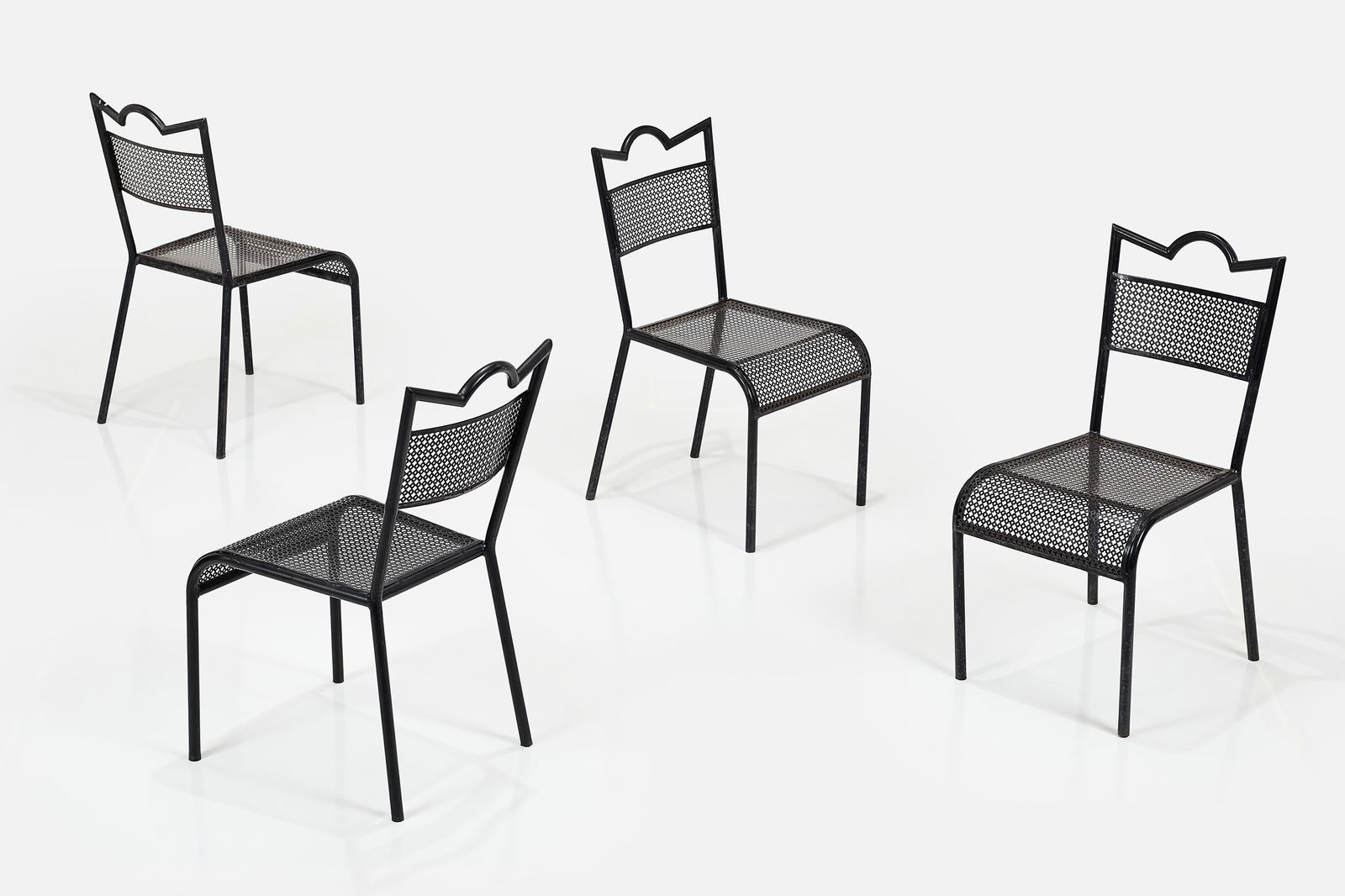 Mathieu Mategot, 'Tube' Dining Chairs (4) (1 of 12)