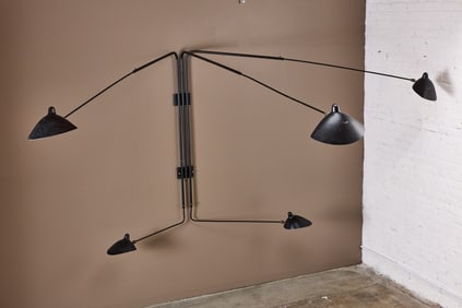 Serge Mouille, Five-Arm Wall Lamp