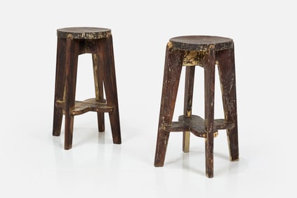 Pierre Jeanneret, Stools (2)