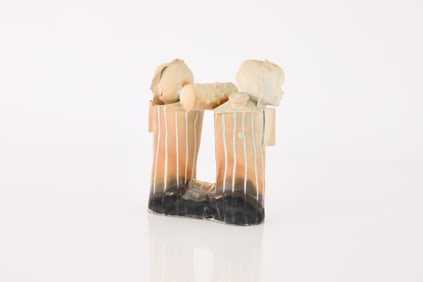 Philp Cornelius, 'Ancient Krakatoa' Teapot Sculpture