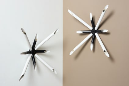 Gaetano Sciolari (Attrib.), Flush-Mount Lamps (2)