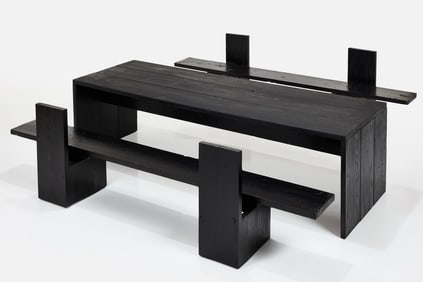 Lukas Machnik, 'Monuments' Dining Set (3)