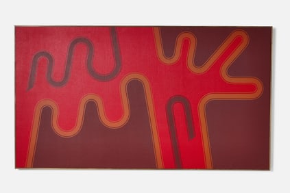 Don Roberts, Untitled (Hard Edge) Painting