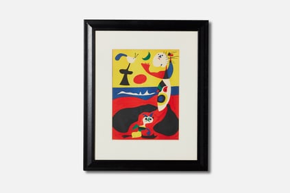 Joan MIro, 'L'ete' Lithograph