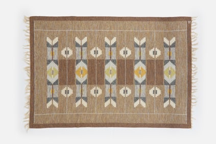 Ingegerd Silow, Flatweave Rug - 6'5" x 4'6"