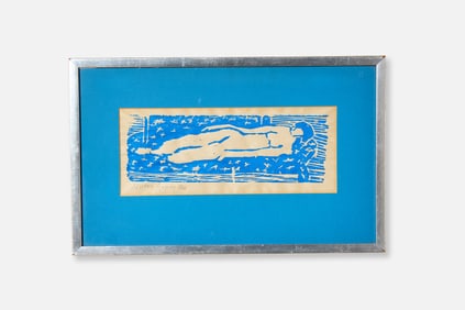 Milton Avery, Nude Woodcut