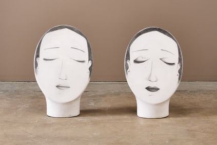 Yuri Zatarain, Head Sculptures (2)