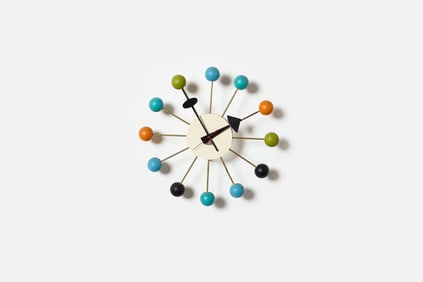 George Nelson + Associates, 'Ball' Wall Clock