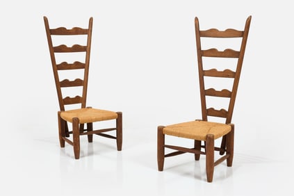 Gio Ponti, 'Fireside' Chairs (2)