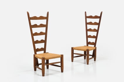Gio Ponti, 'Fireside' Chairs (2)
