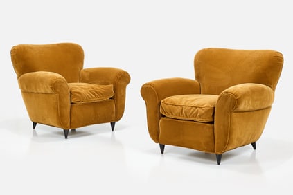 Paolo Buffa (Attrib.), Lounge Chairs (2)